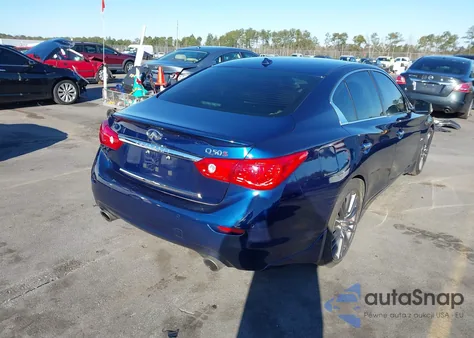 2018 Infiniti Q70 3.7 Luxe z USA, uszkodzony, nr VIN JN1BY1APXJM181110